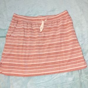 Loft cute and comfy striped skirt